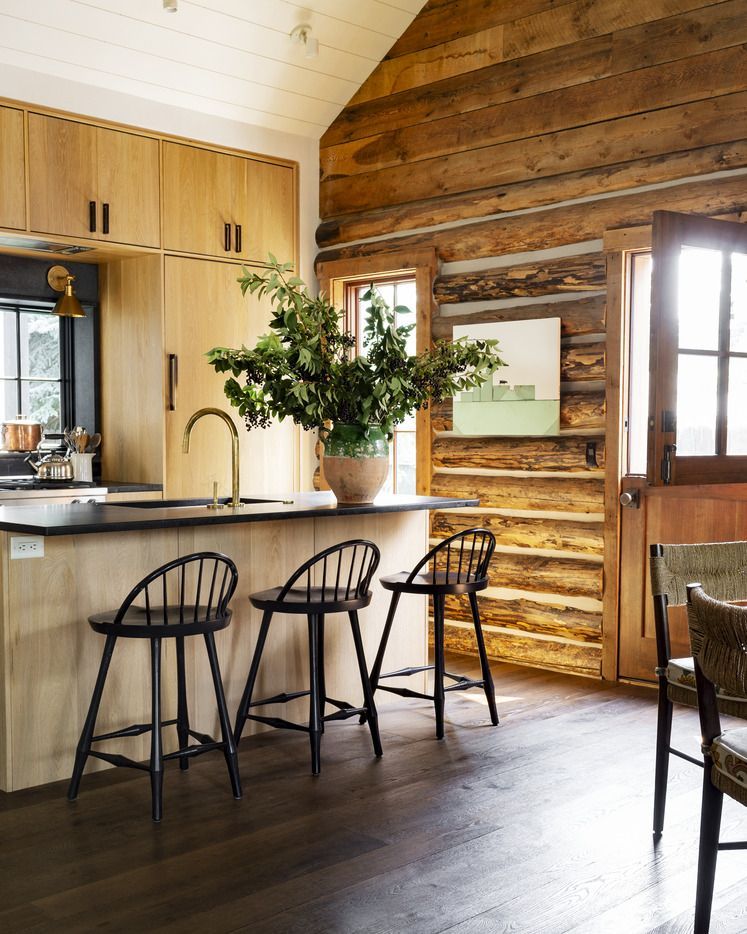 现代农场风格的厨房设计 | 完美的空间与自然的结合-2