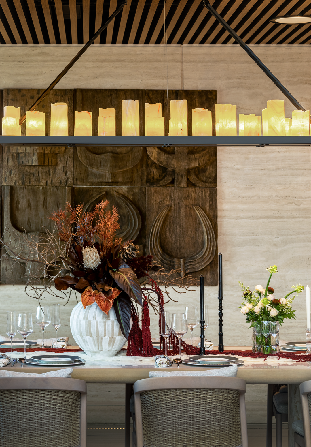 【原创】格致设计出品｜1500㎡意式轻奢空中别墅-116