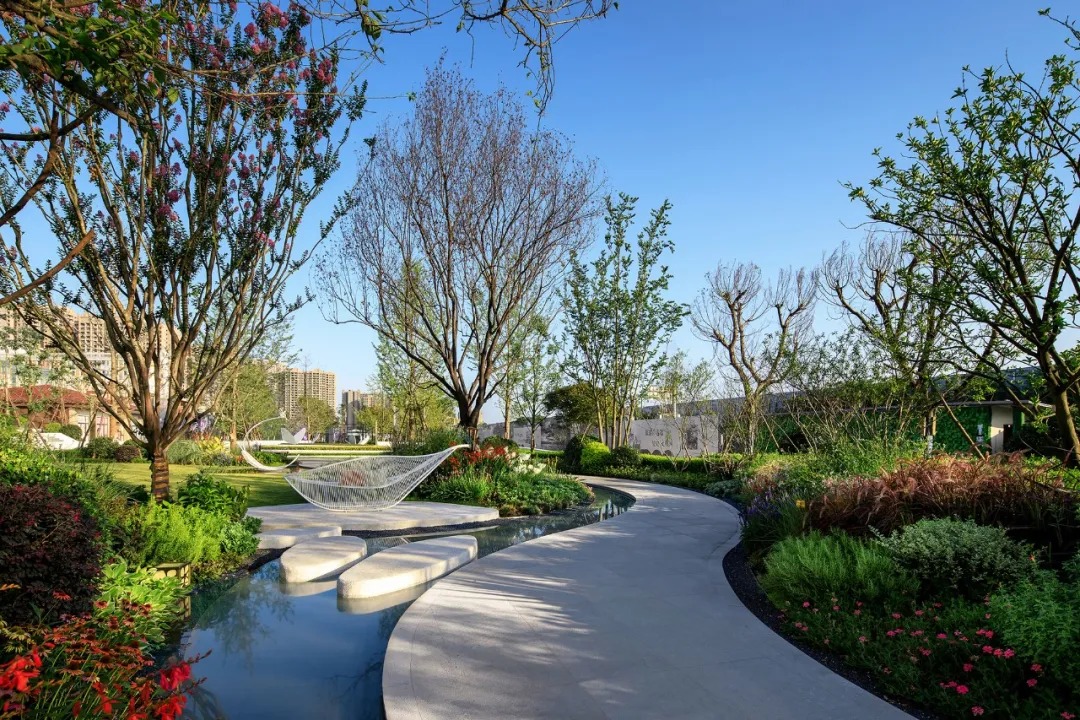  蓝海设计丨乐山立事达·滟澜洲繁花里 景观设计 丨中国四川-44