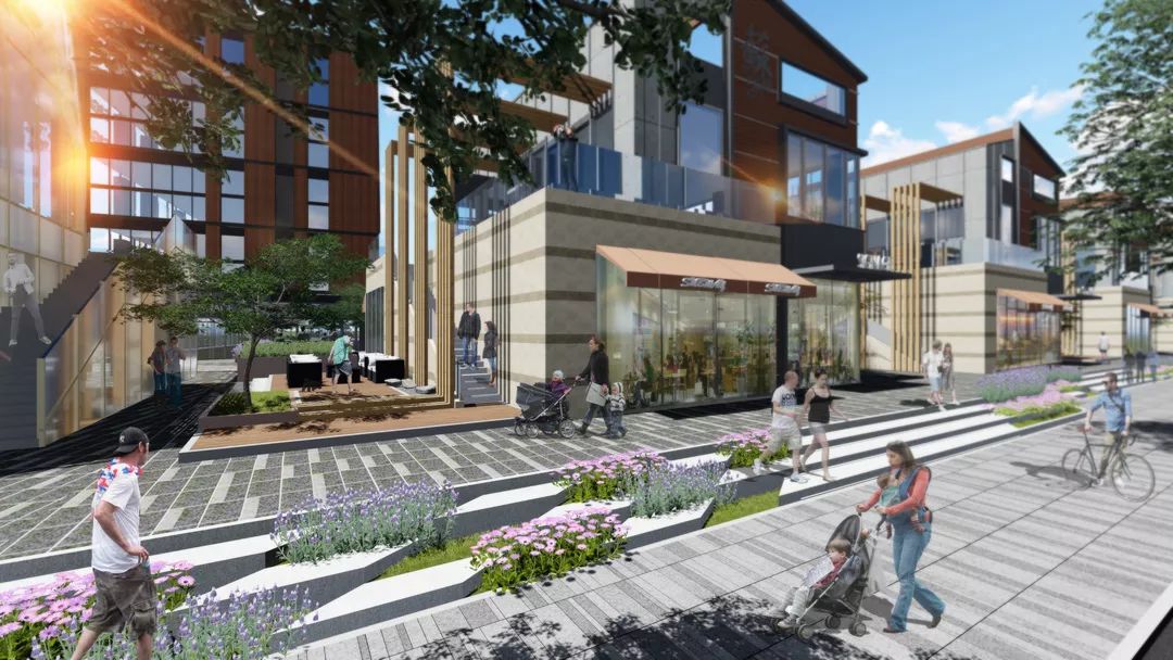 荷于景观项目｜宝山旭辉U天地——社区商业新典范-143