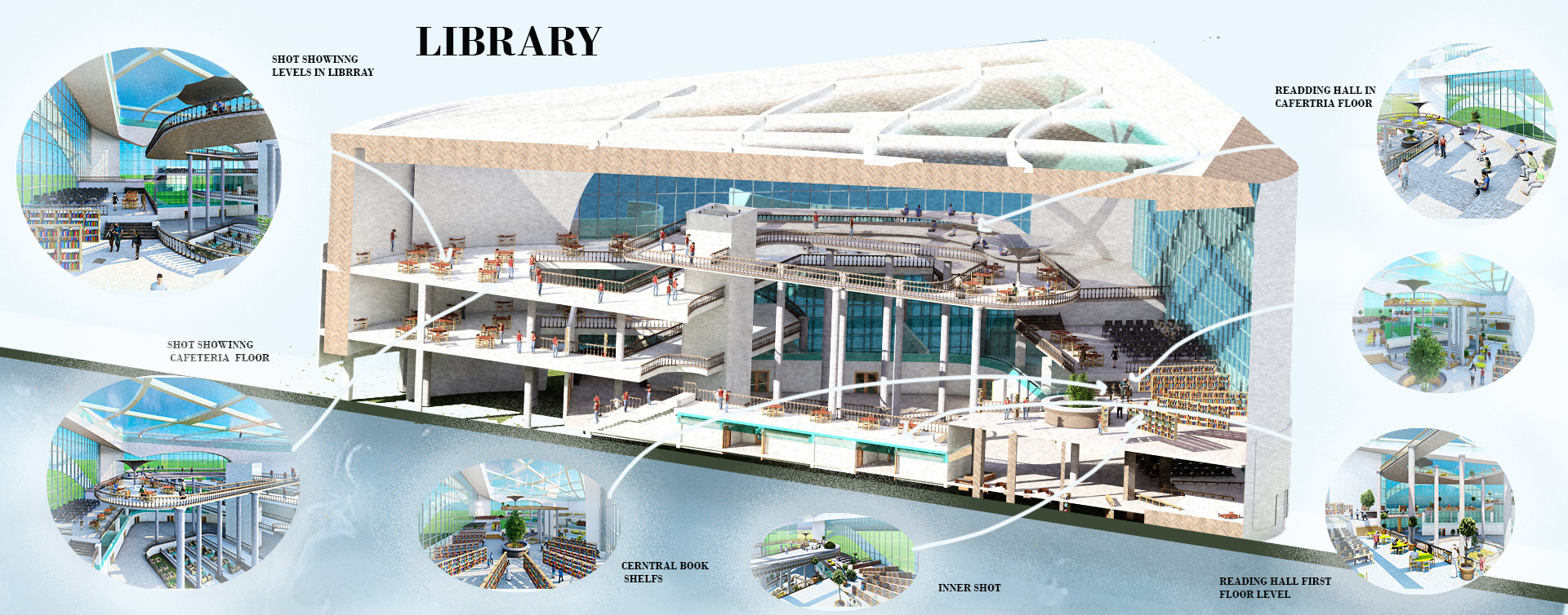PAHLP 图书馆项目丨埃及丨2023 建筑学系-24