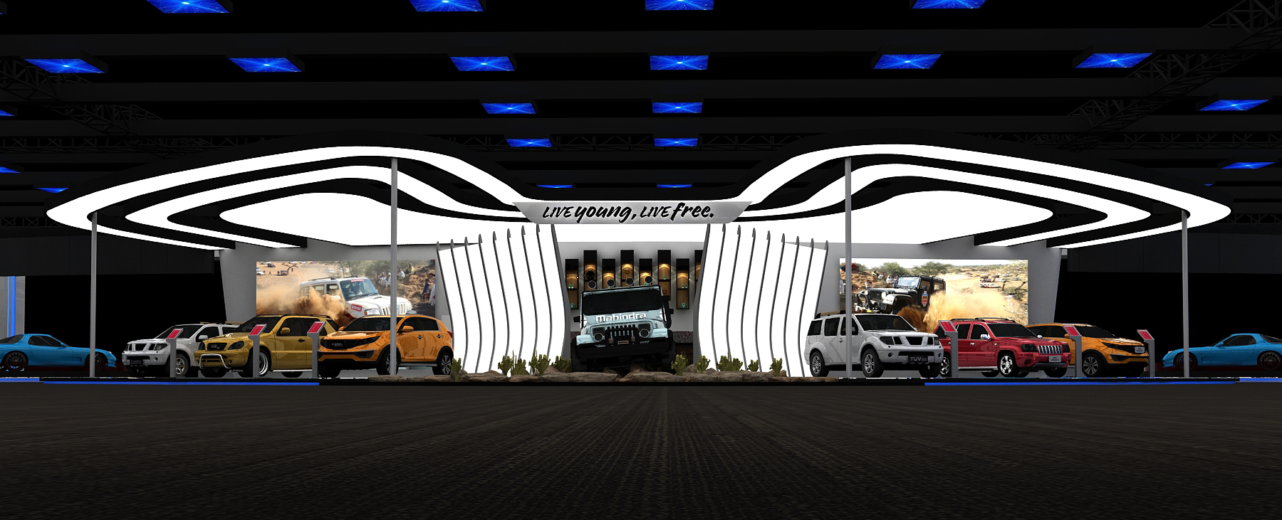 AUTO EXPO - 2018 - MAHINDRA PAVILION-15