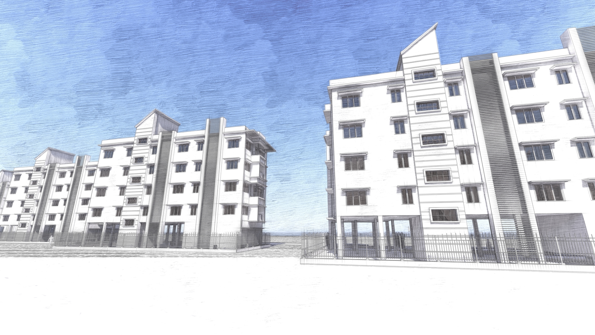 Revit Design Building House-11