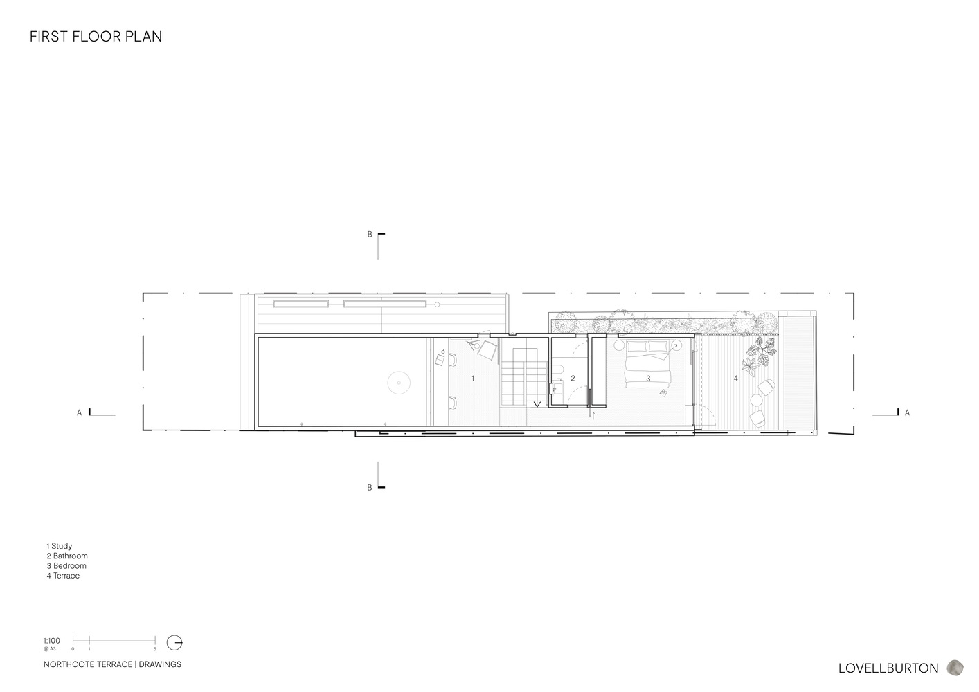 墨尔本北科特住宅丨澳大利亚丨Lovell Burton Architecture-45
