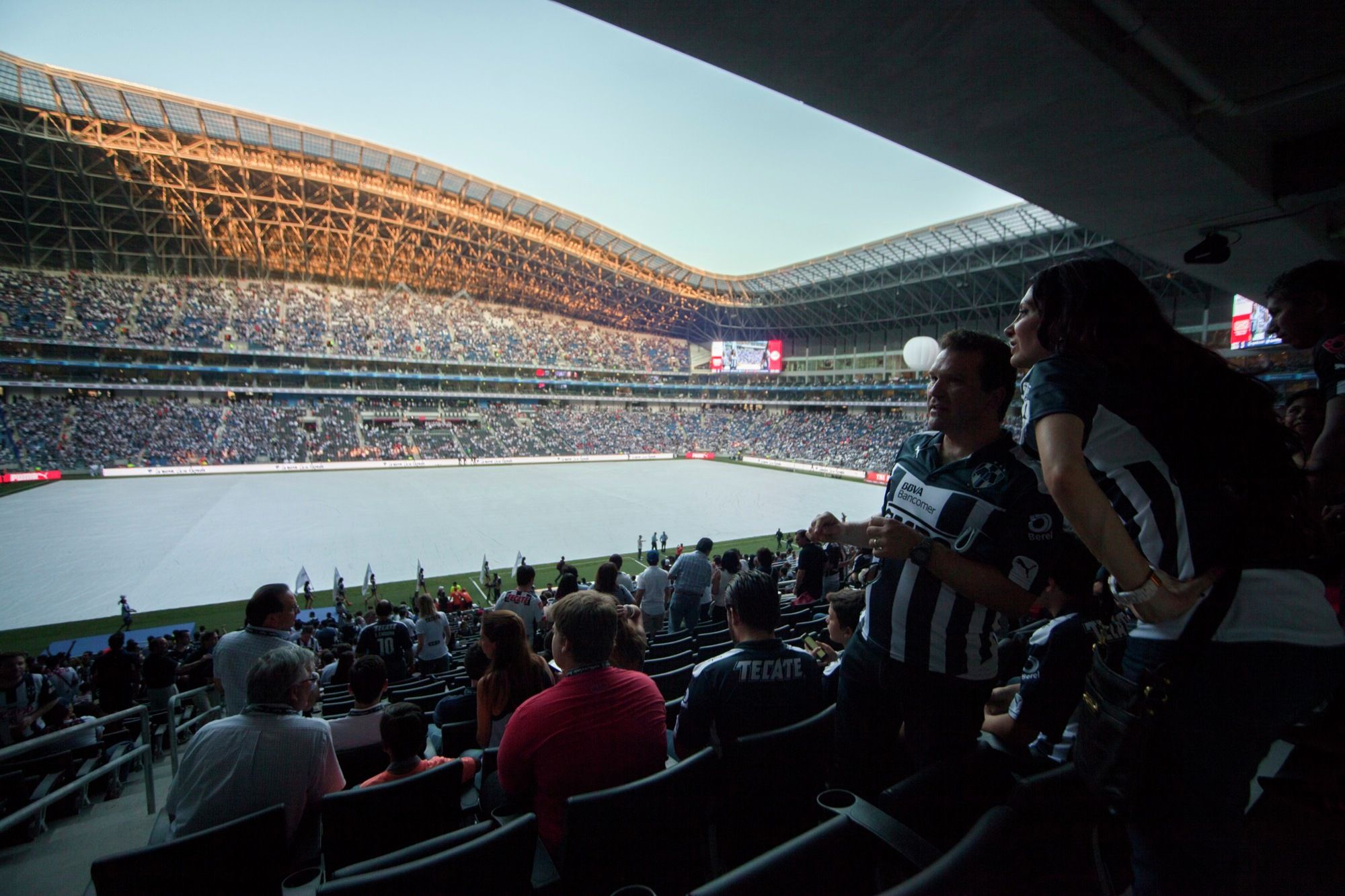 墨西哥 BBVA BANCOMER 体育场——钢铁之韵,历史之魂-24