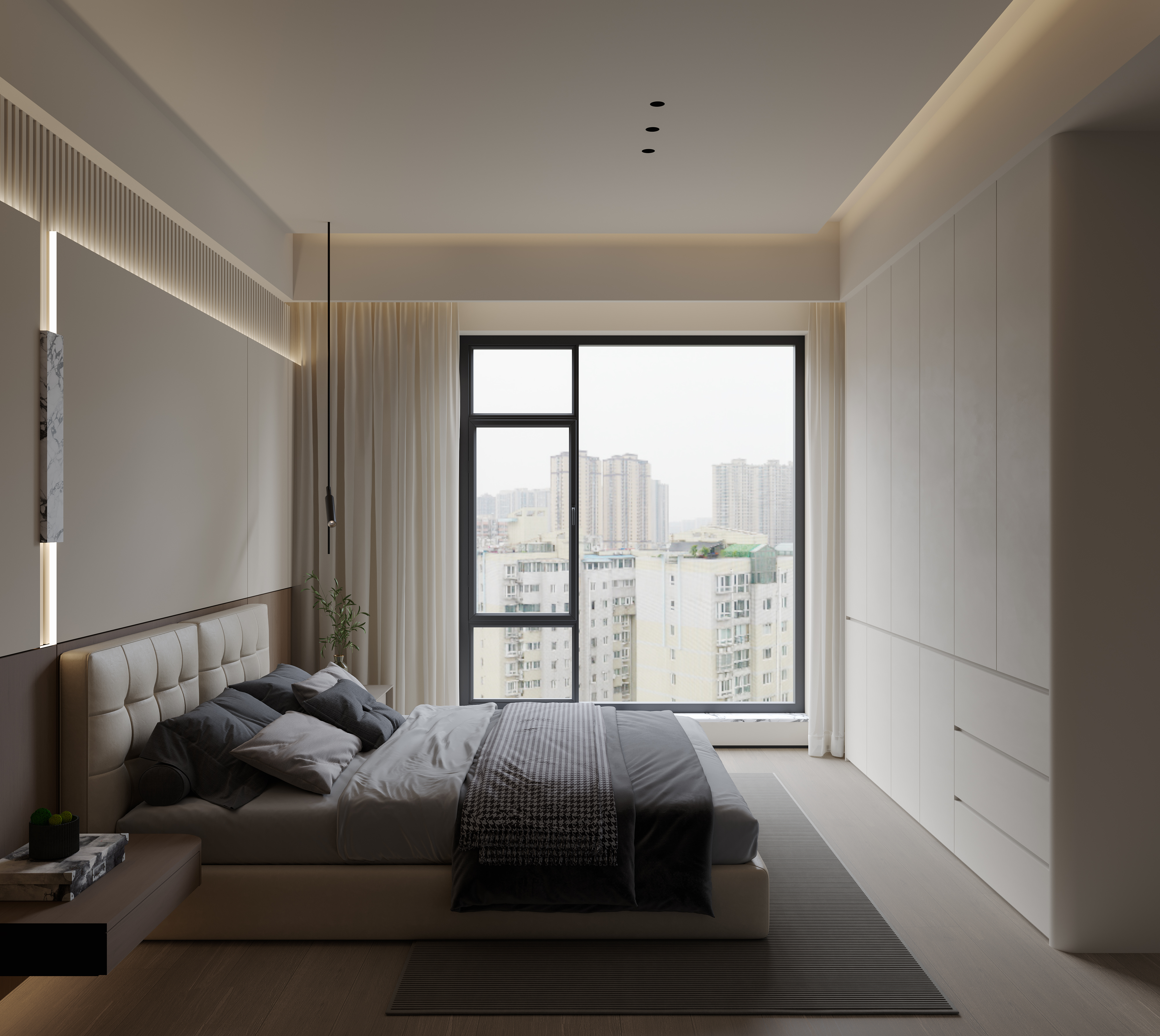 意式大平层  客餐厅-19