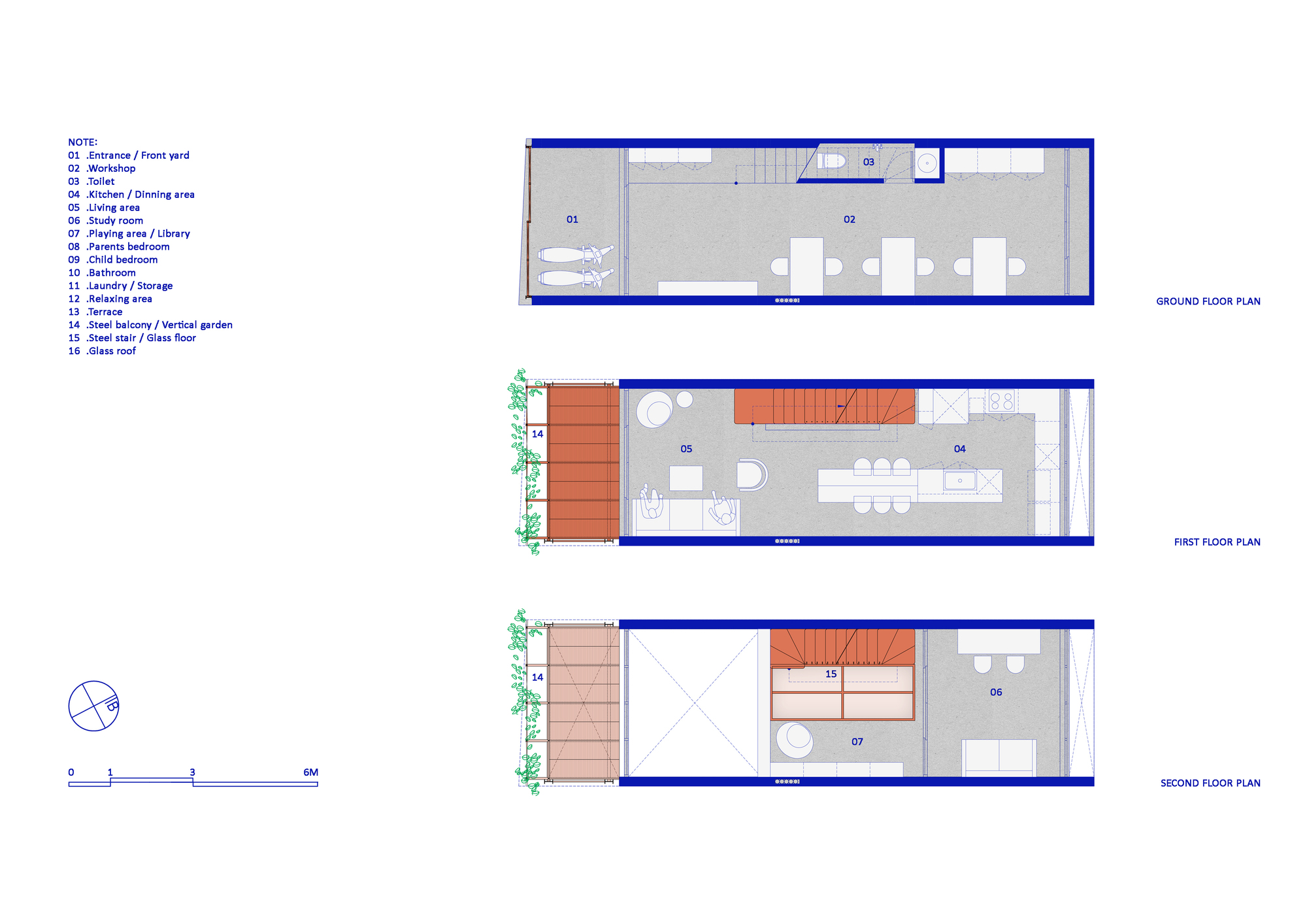 loft公寓丨越南河内丨Atelier 12-19