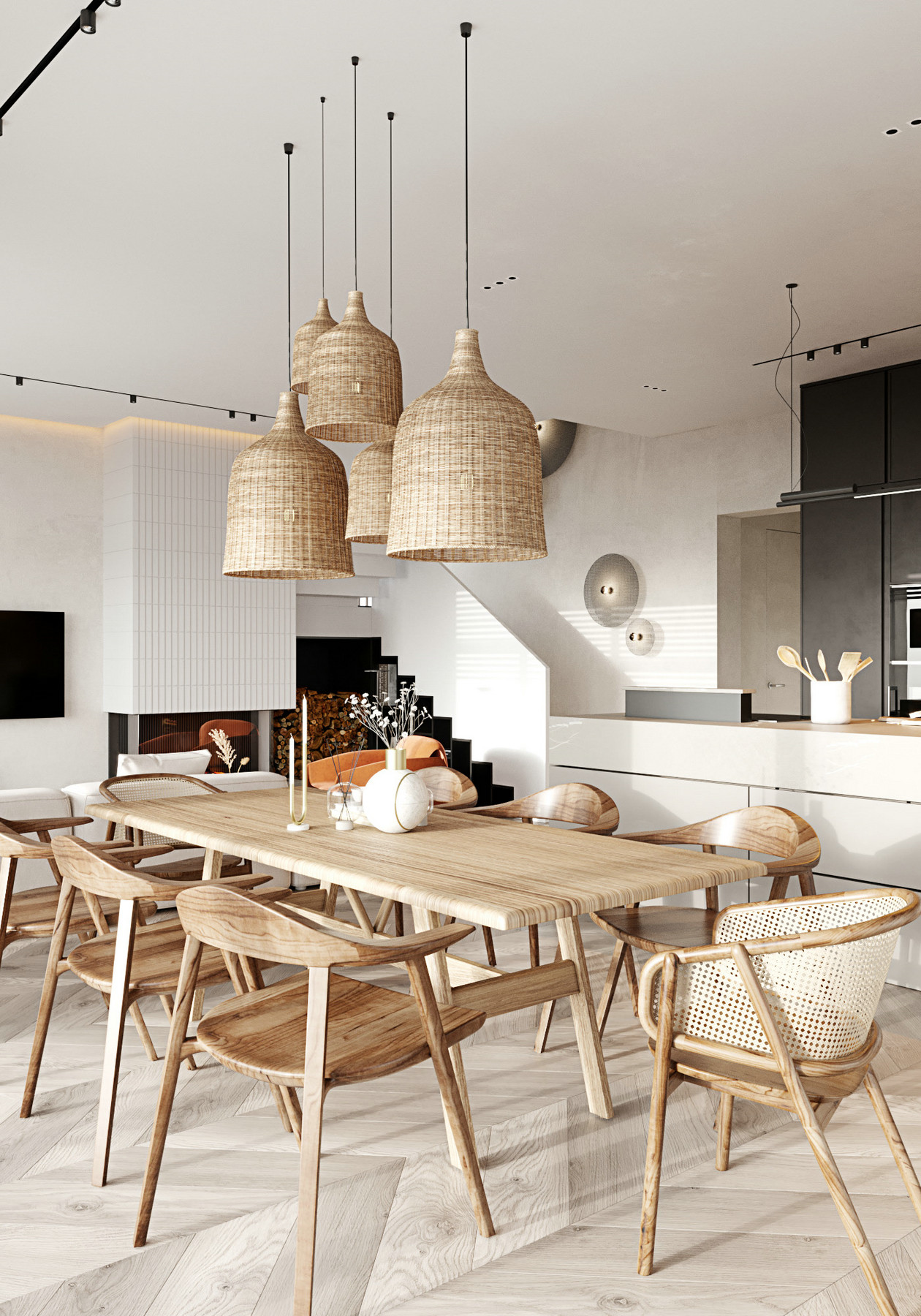 200㎡原木风住宅设计-7