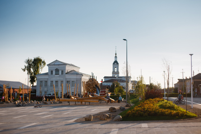 加夫里洛夫波萨德市中心发展概念丨俄罗斯丨SPACES,作者团队含库普里亚诺夫等-13