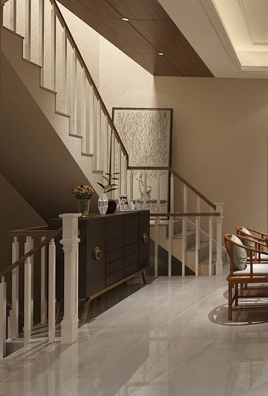 龙湖听蓝湾 144m²混搭复式,复古与现代的完美交融-20