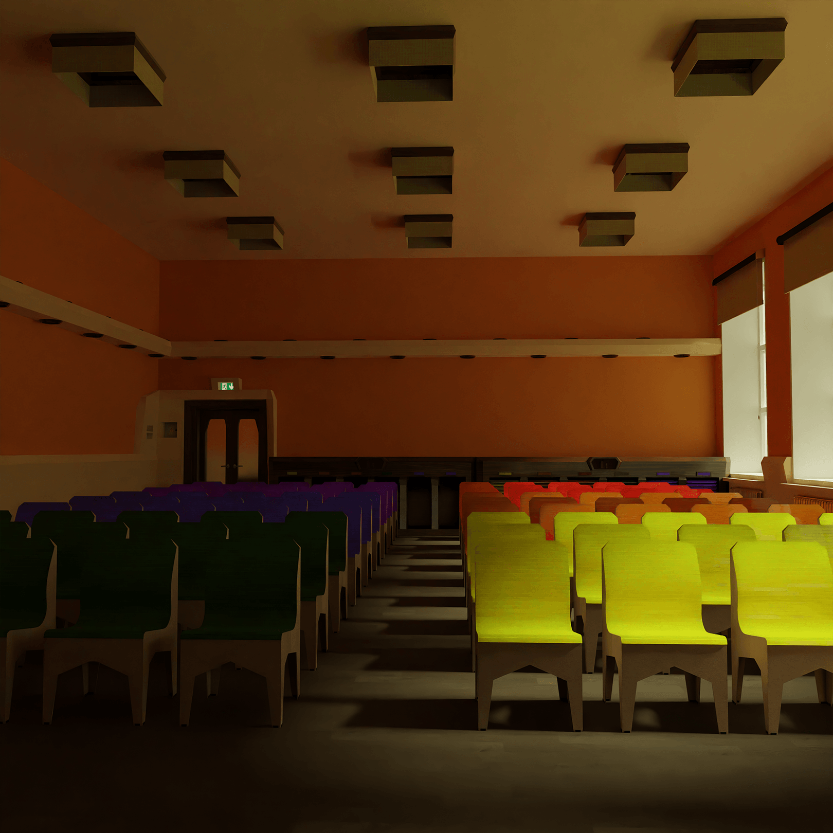 索菲亚学校礼堂室内设计丨Mykyta Lytovchenko-10