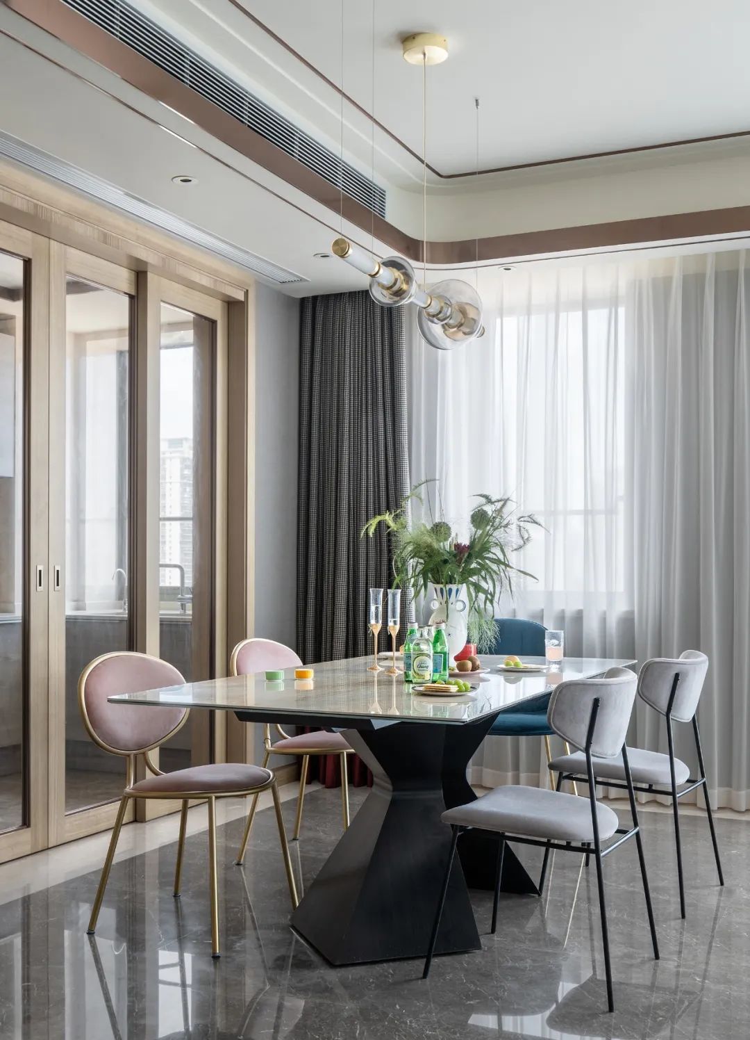 都市摩登风·演绎精致格调的家丨中国上海丨向生空间设计-25