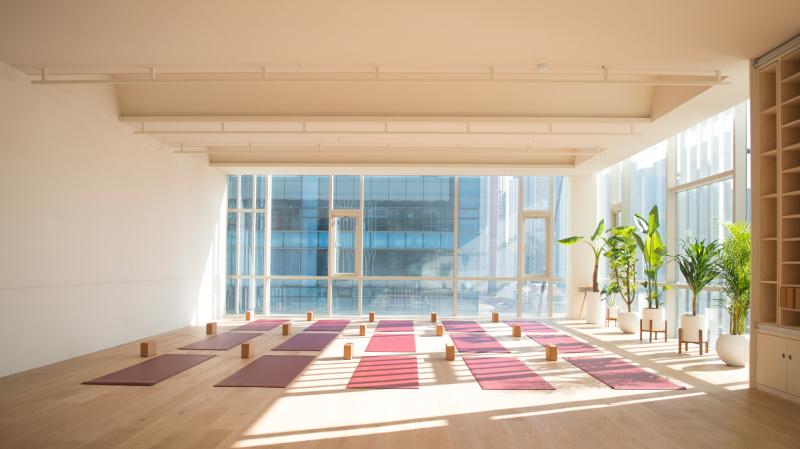 温暖简约的宜林瑜伽工作室设计-4