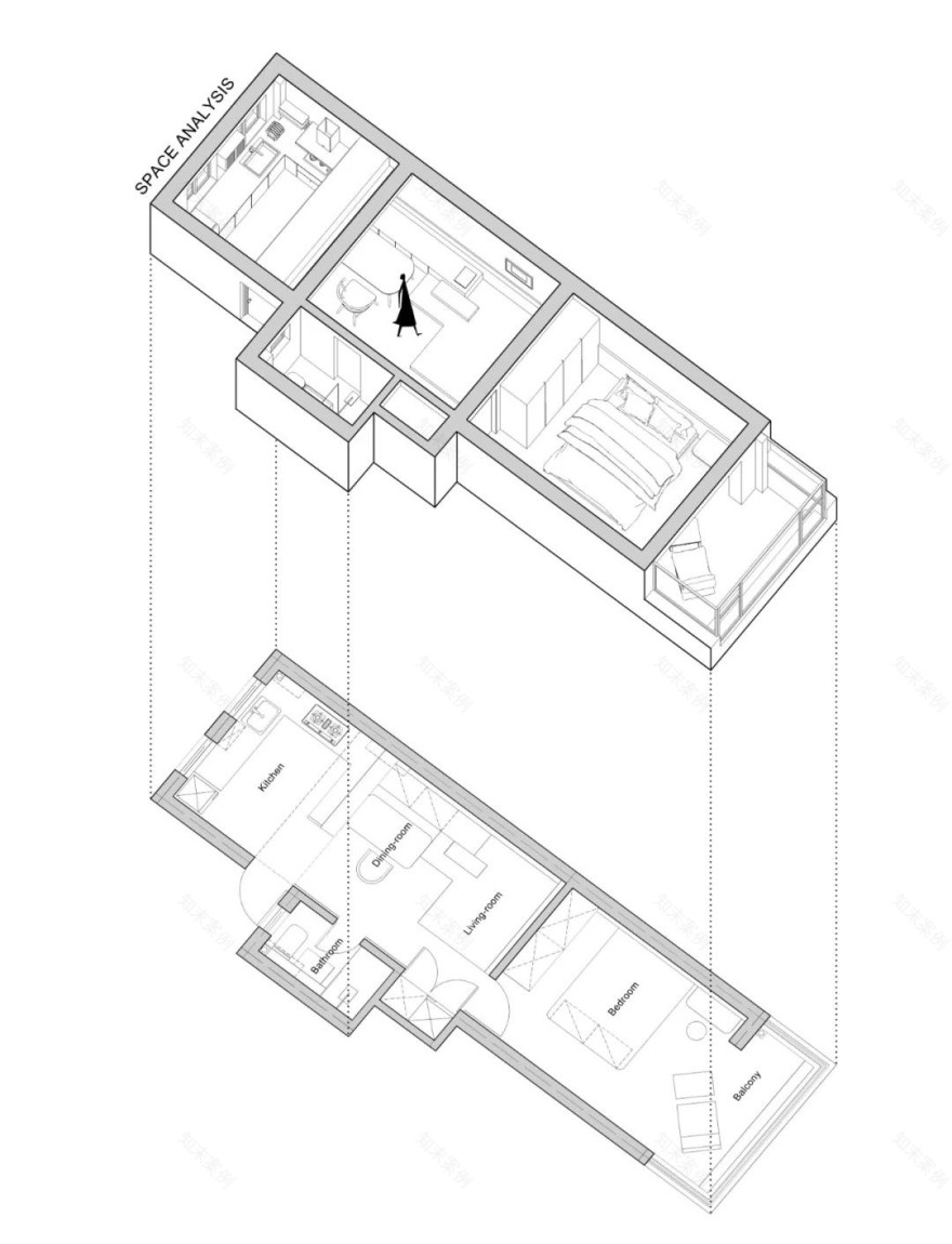 50㎡极简日系风 · 老破小变身明亮温馨居所丨中国杭州丨MAI architects-10