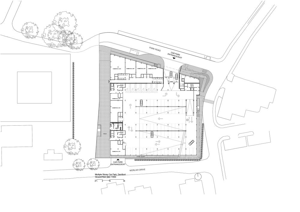 Bircham Park MSCP · S333 停车场与办公零售混合建筑-26