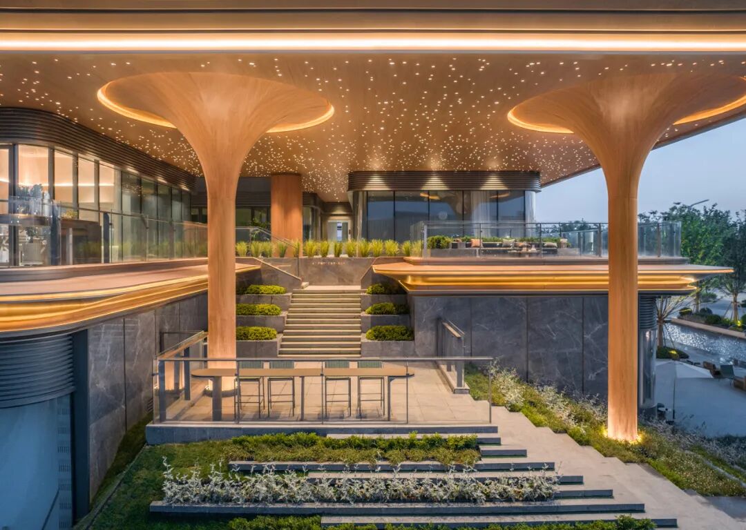 西安招商揽阅展示中心|以光为引，塑未来理想社区-44