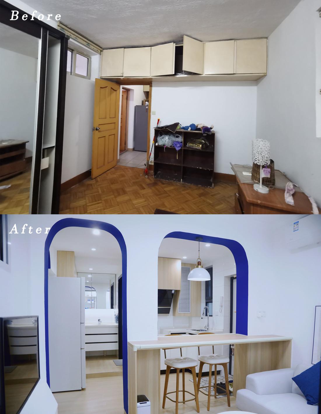 53㎡老式预制板房改造-70