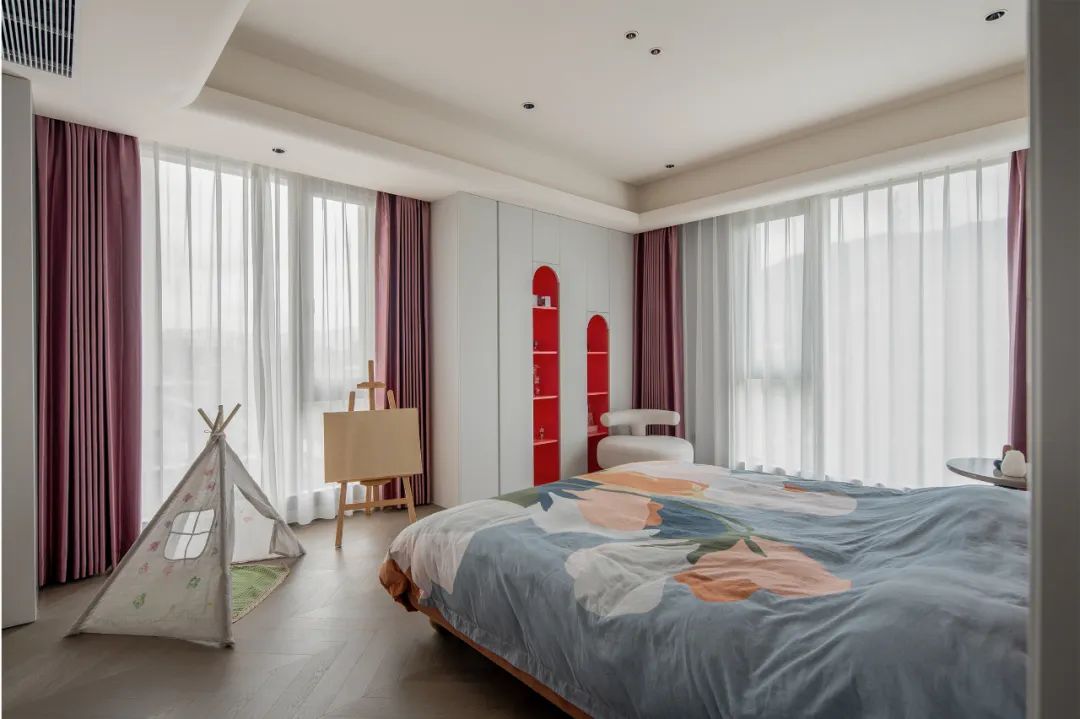 克莱因蓝的宁静 · 青创空间设计的 260㎡舒适家居丨中国浙江-50