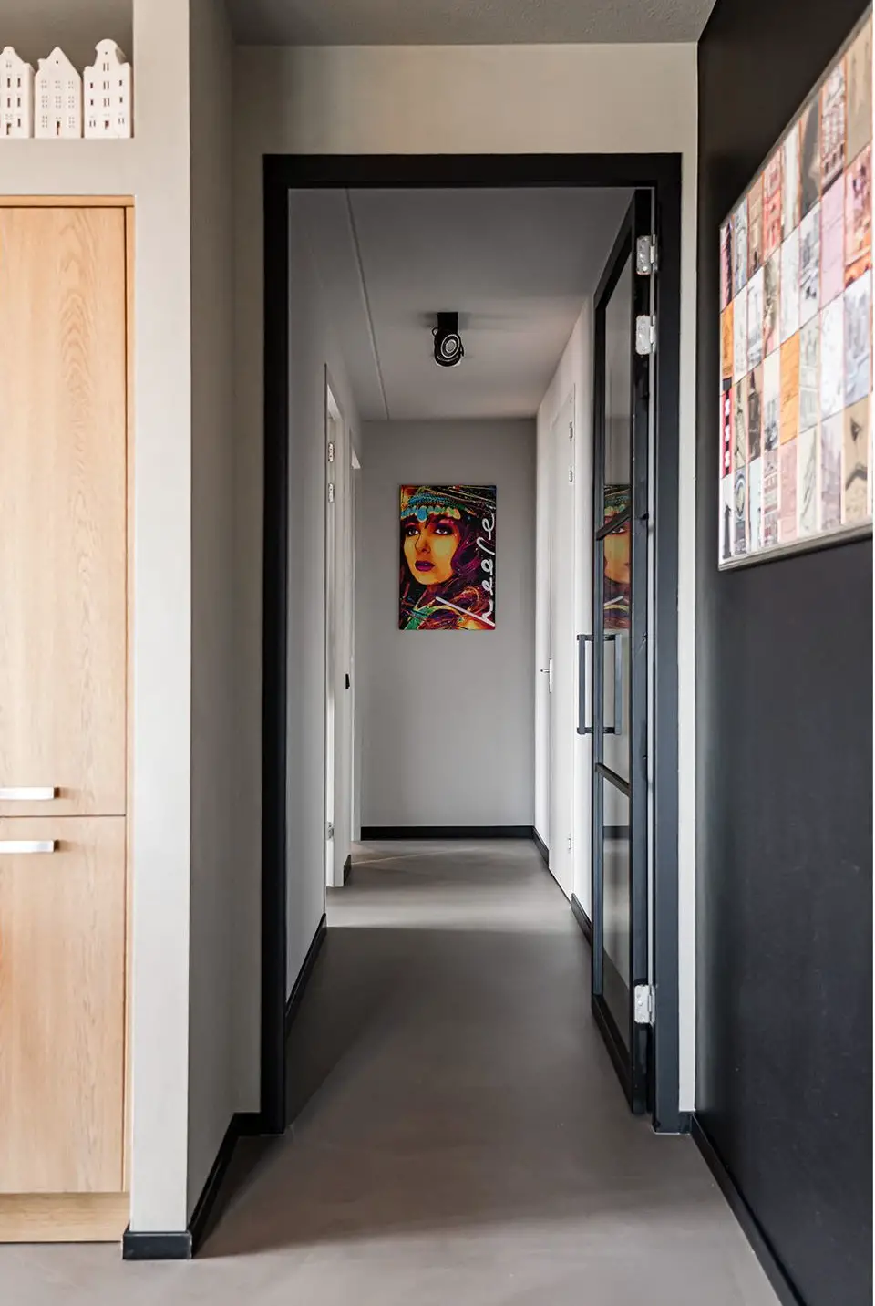 荷兰黑顶时尚公寓的惊艳设计-13