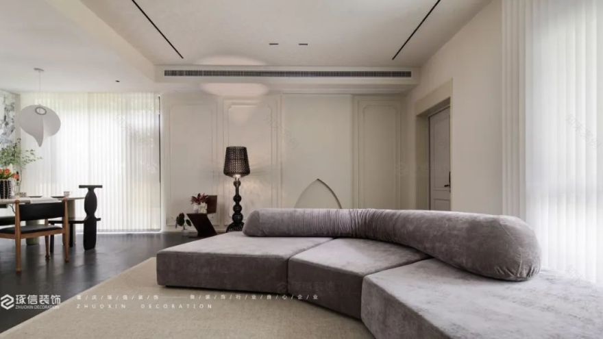 湖山壹号法式混搭别墅设计丨中国重庆丨琢信装饰-12