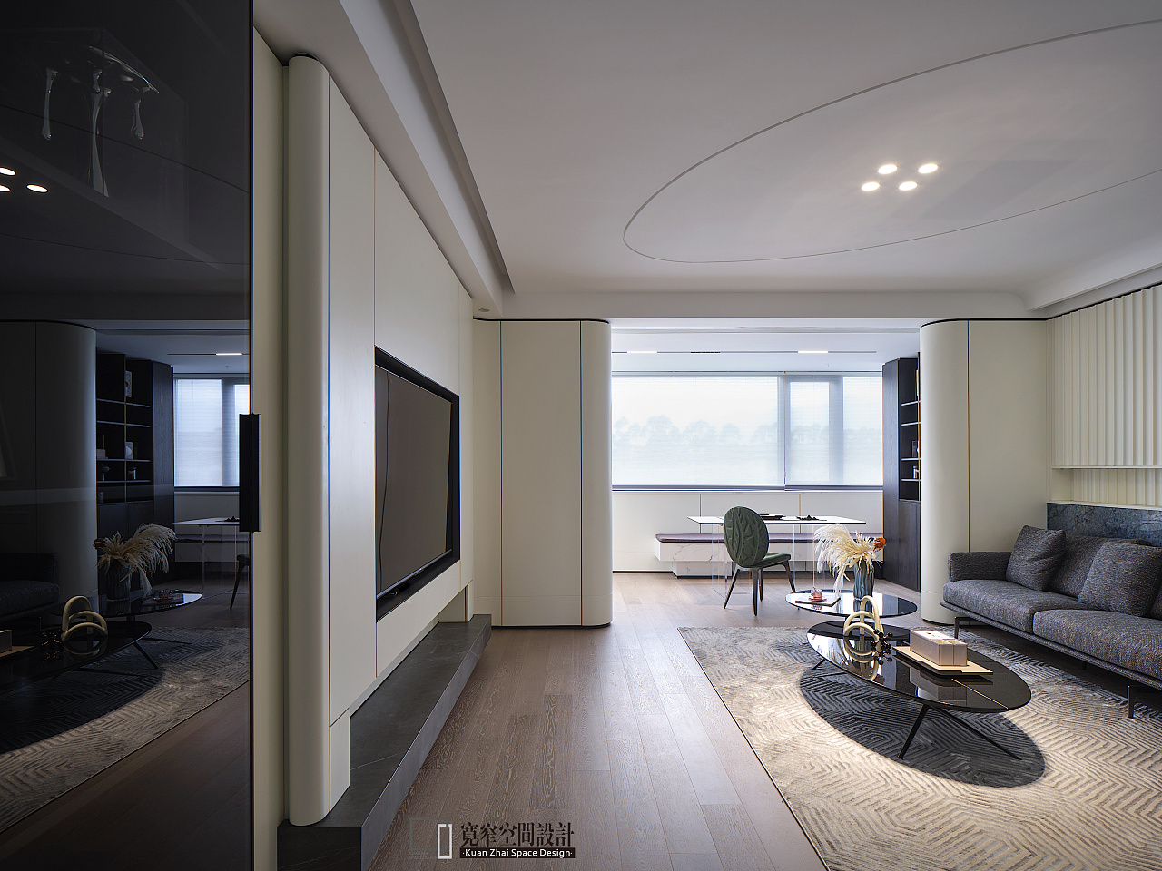 宽窄设计 | 福州/公园道私宅设计-1