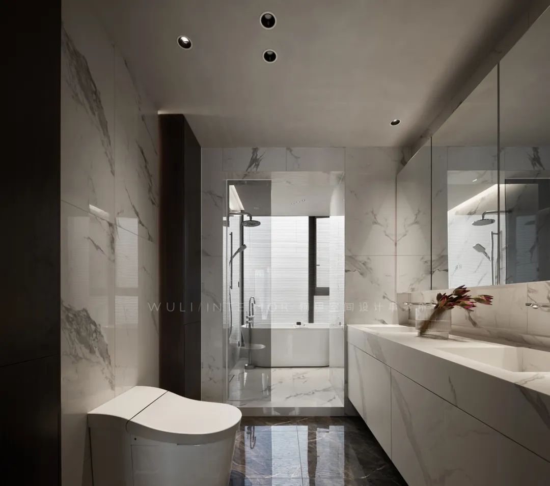 黑域奢境 · 杭州 320㎡港式轻奢别墅设计丨中国杭州丨物里空间设计事务所-88