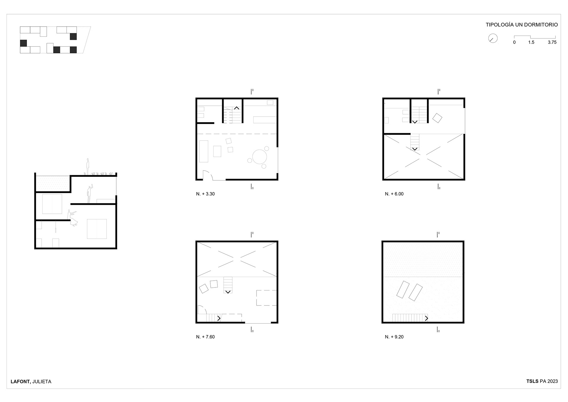 ARQUITECTURA DE USOS MIXTOS / 2023-14