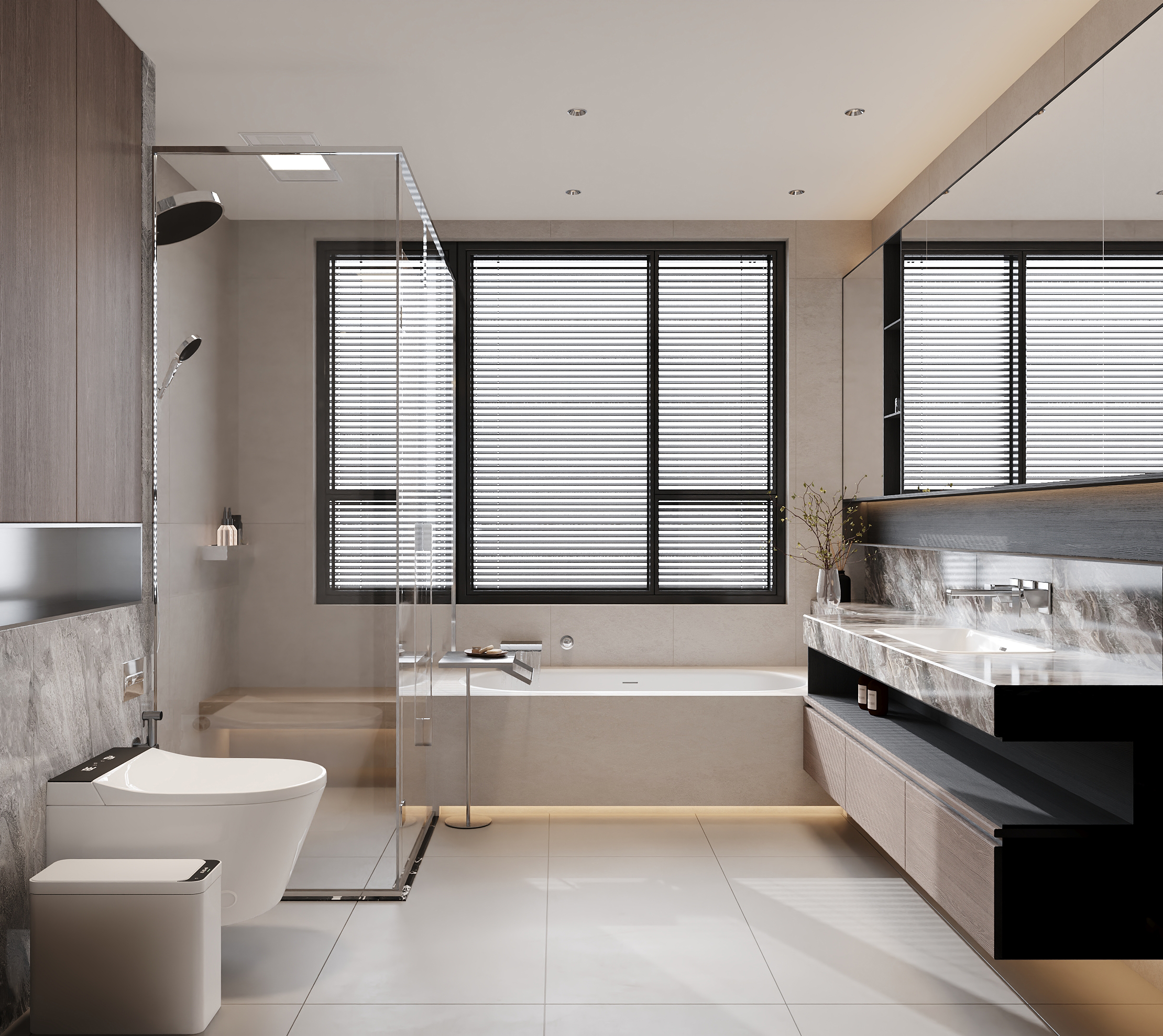 沈阳 润悦湾468㎡ 意式轻奢效果表现 节选二-19