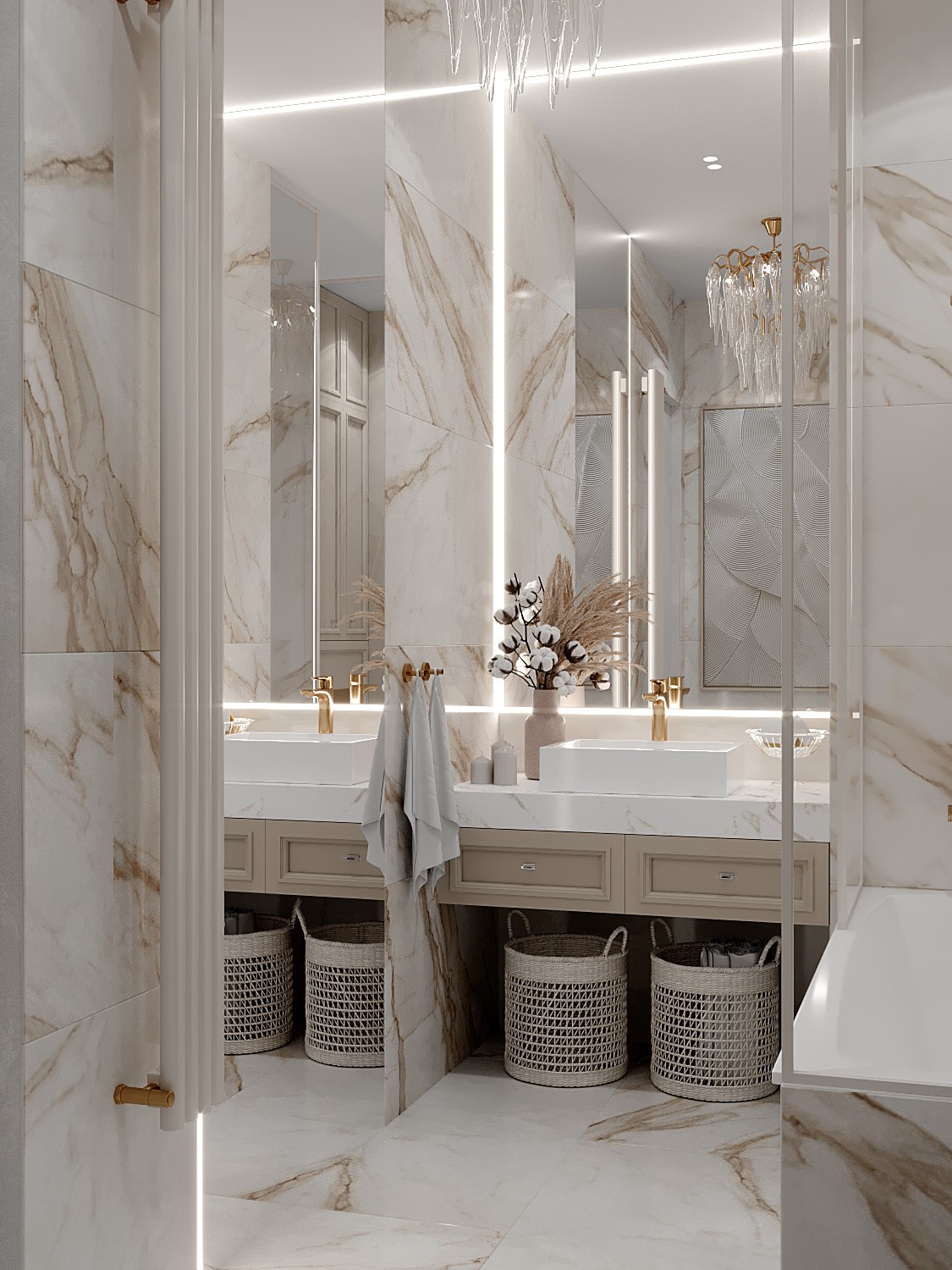 白色系空间设计 简约清心的空灵美！-26