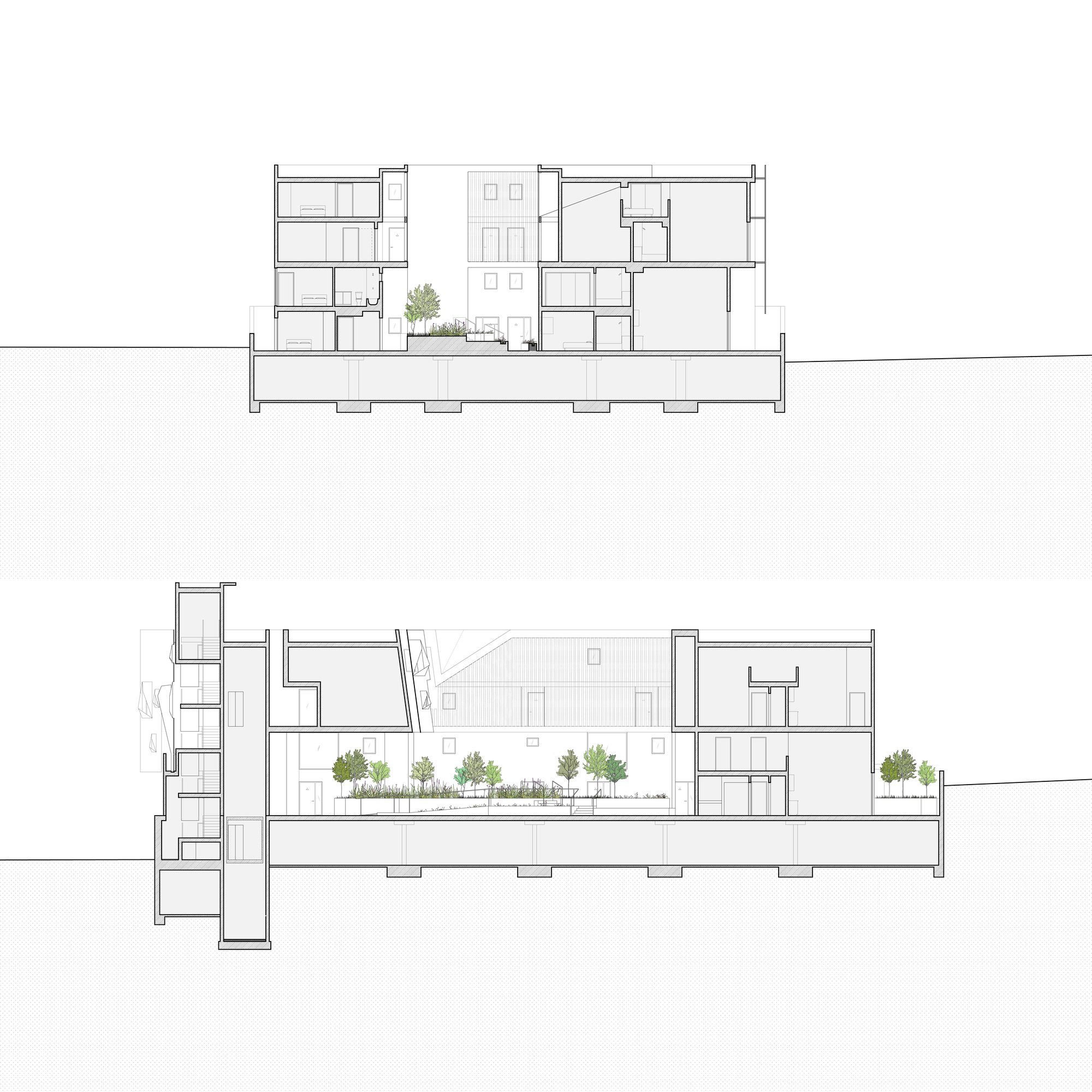 极乐田园公寓丨美国洛杉矶丨Warren Techentin Architecture-21
