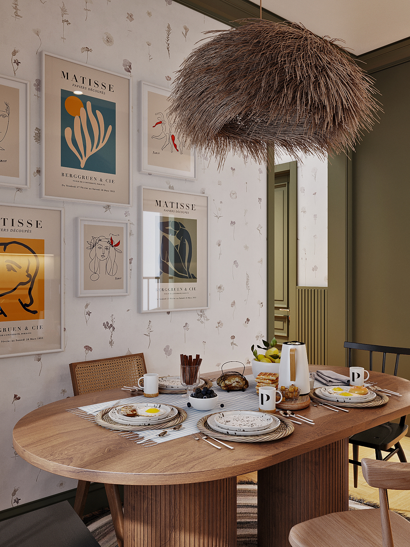 Kitchen. Townhouse. Variations-0