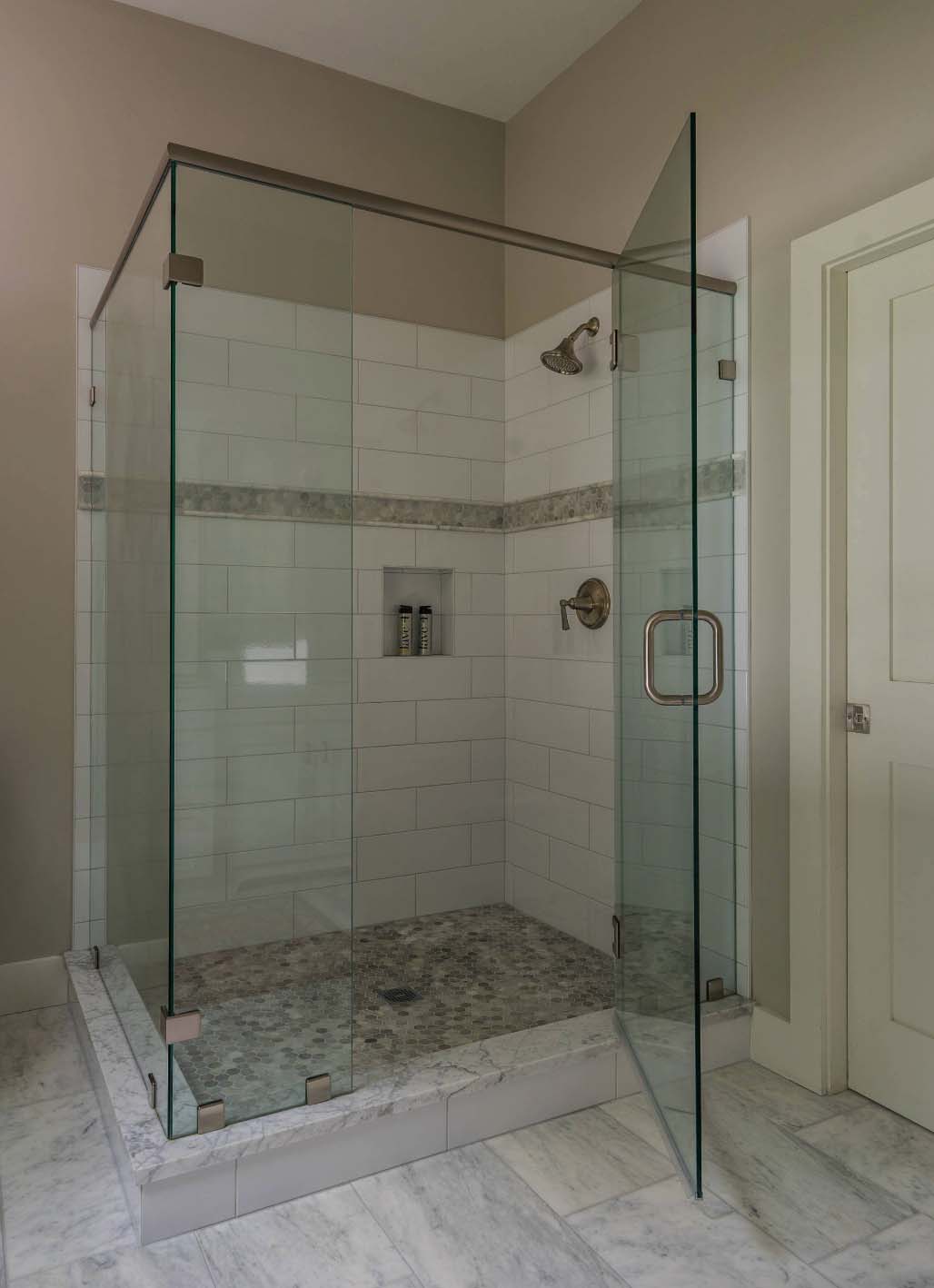 Modern farmhouse style nestled in an idyllic woodsy New England setting-11