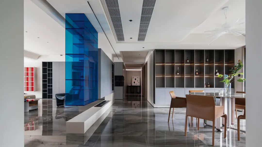 克莱因蓝的宁静 · 青创空间设计的 260㎡舒适家居丨中国浙江-23