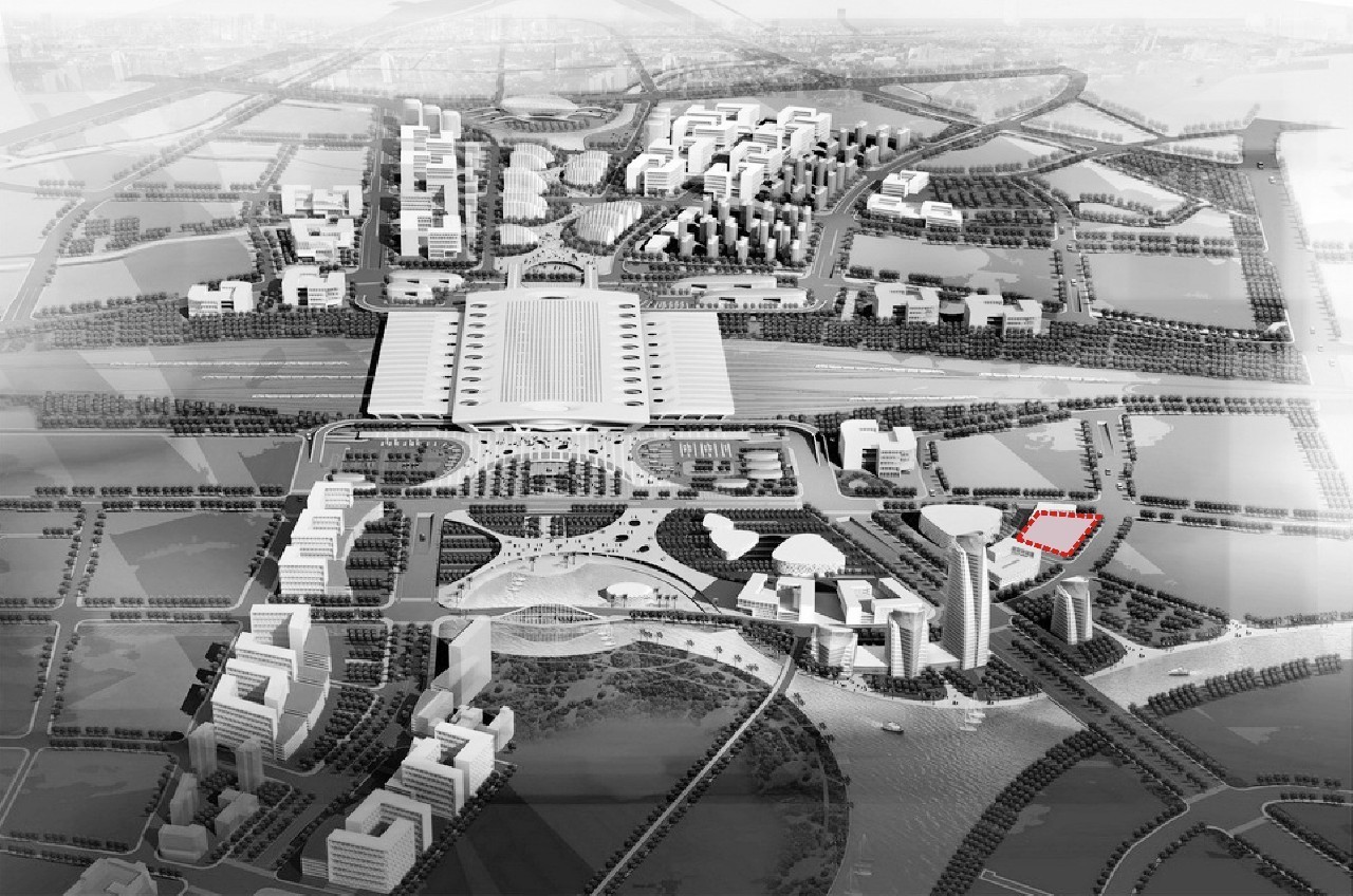 嘈杂基地环境下如何设计出清雅的办公空间？这个项目给你最好的答案-3