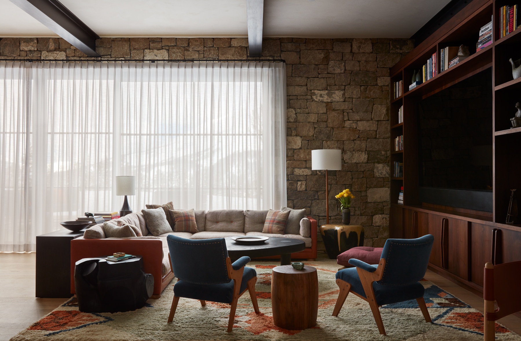 BIG SKY SKI 住宅丨美国蒙大拿丨Commune Design-21