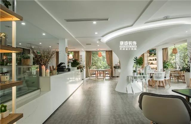 康盛装饰打造 600㎡自然森系空间-72