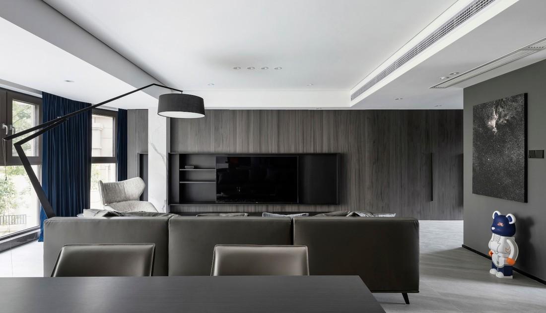 风水调和，空间延伸——起居室设计案例-7