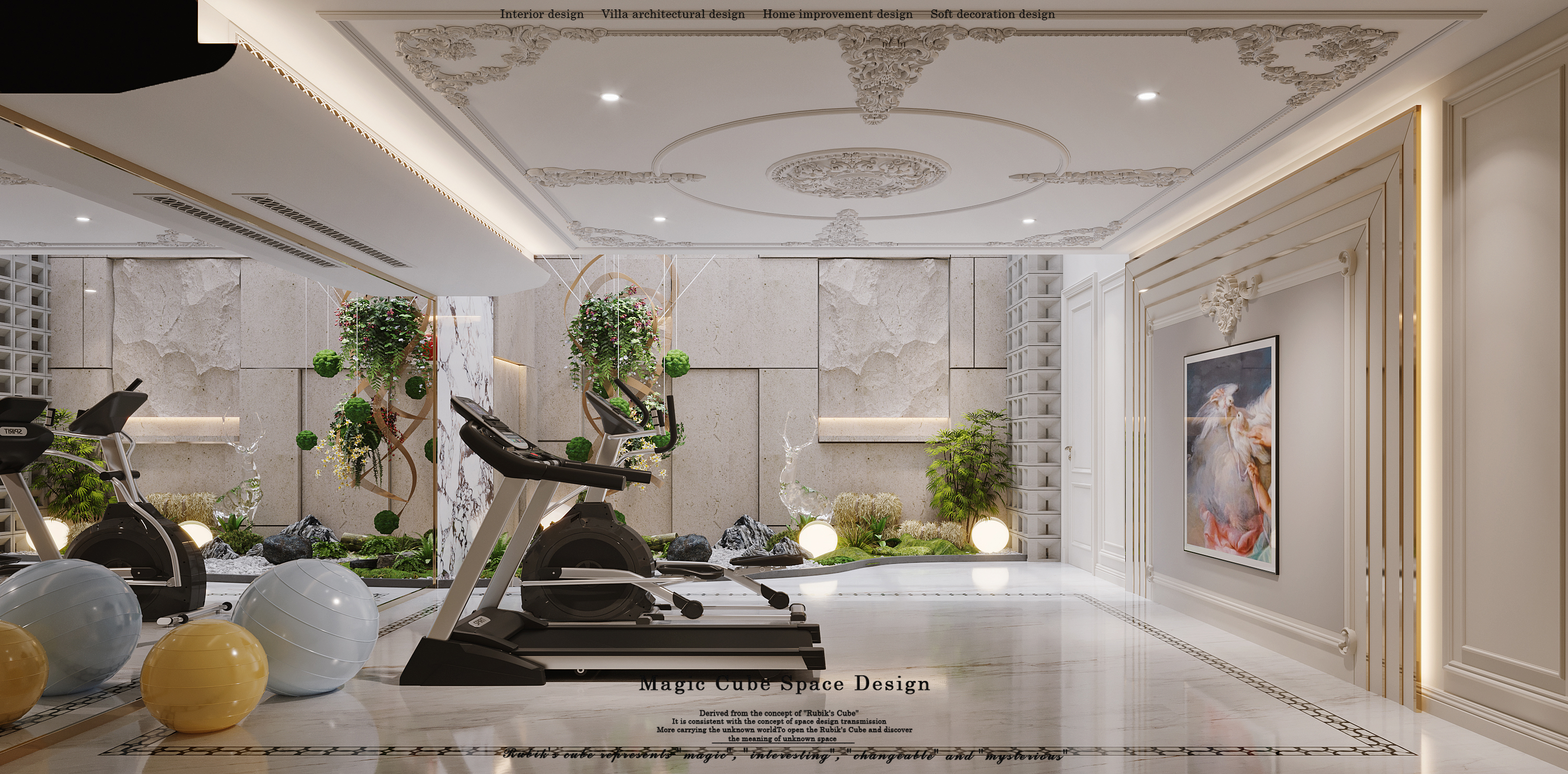 浙江•法式复古别墅设计丨中国浙江丨魔方空间设计-55