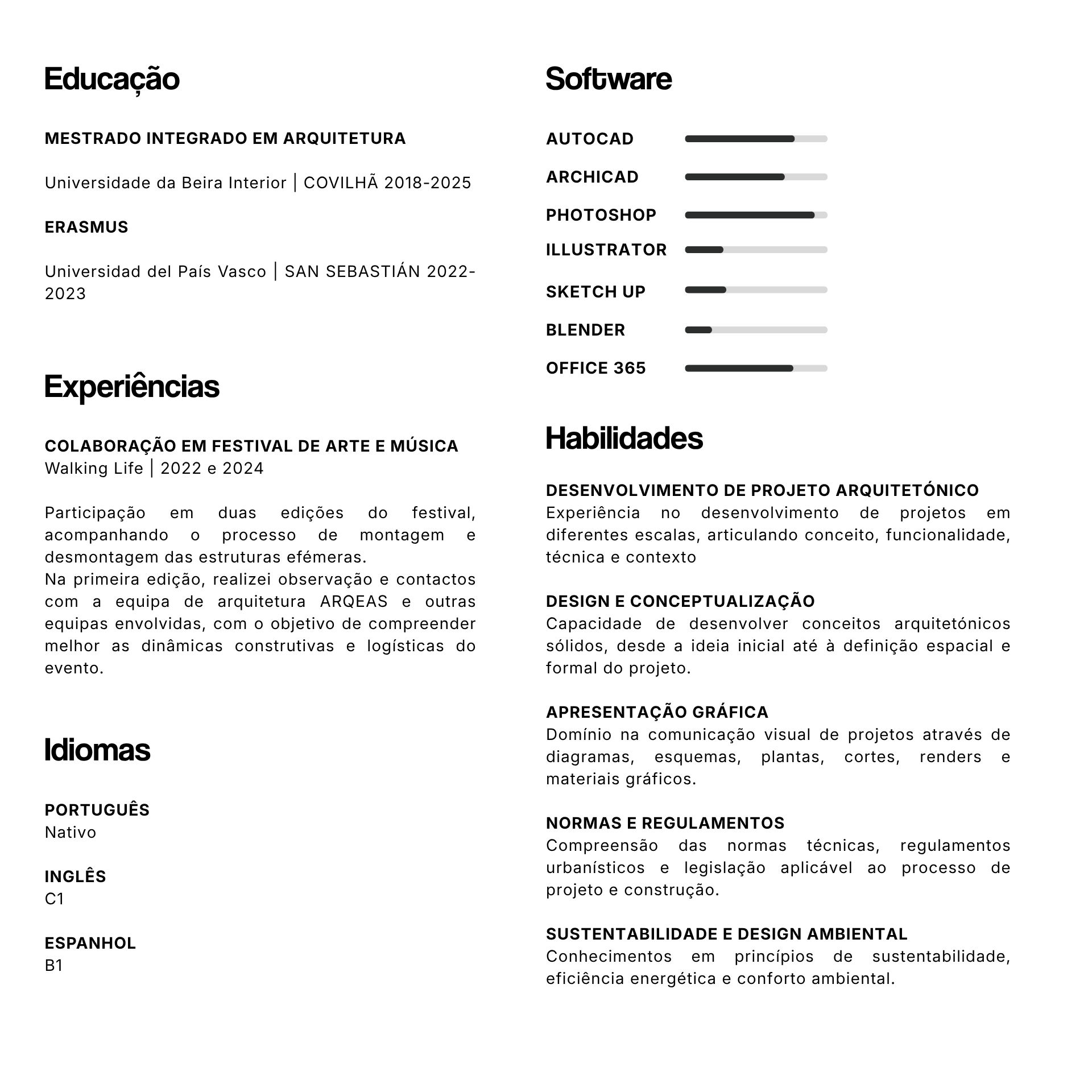 Portfolio de Arquitetura 2026-2