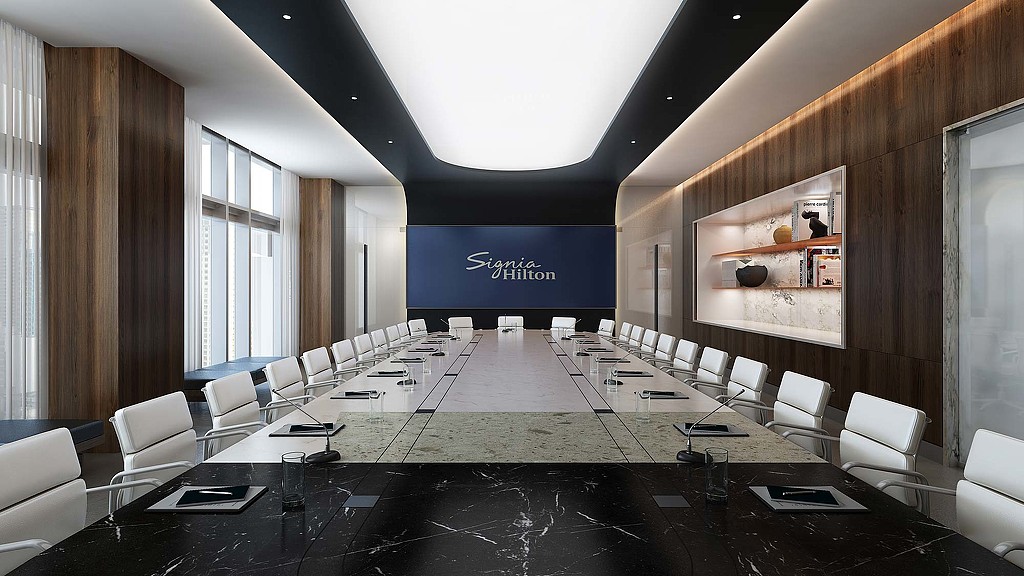 根斯勒设计的亚特兰大希尔顿 Signia 酒店-10