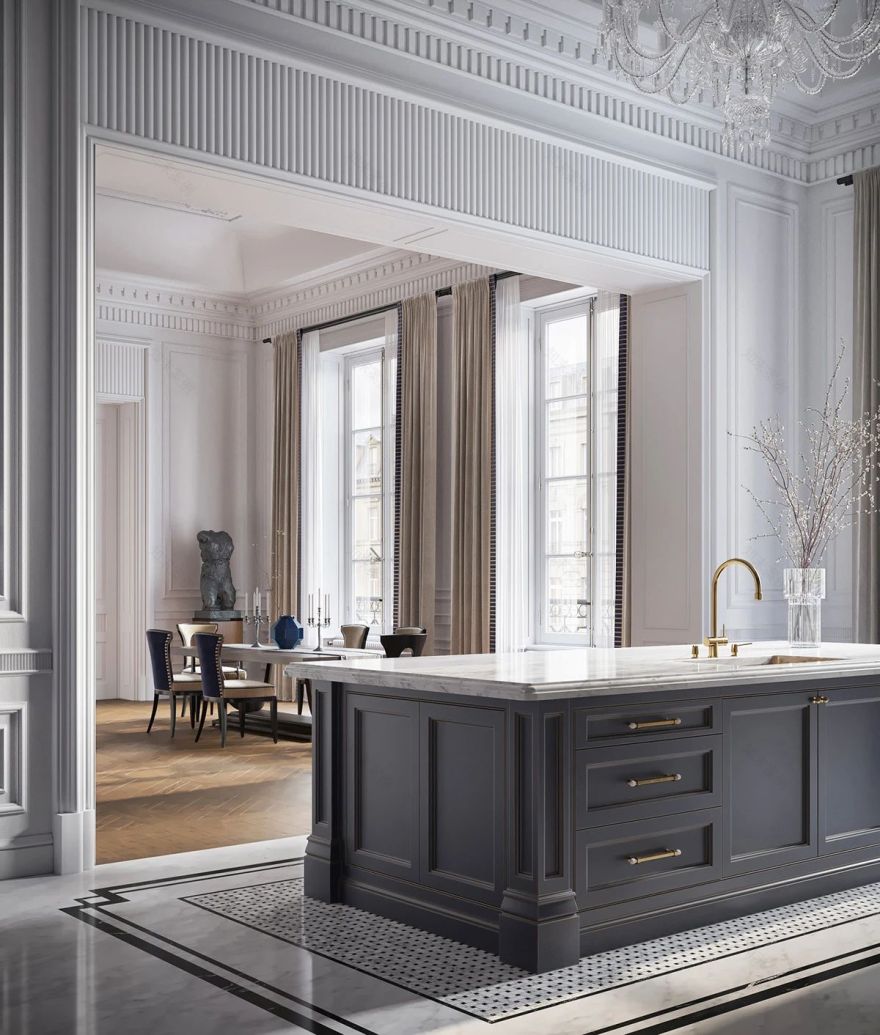 巴黎豪华的公寓丨法国巴黎-40