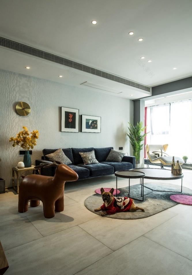 90 后小姐姐的现代独居空间 | 拆墙扩景,主卧套房,黑白书房-19