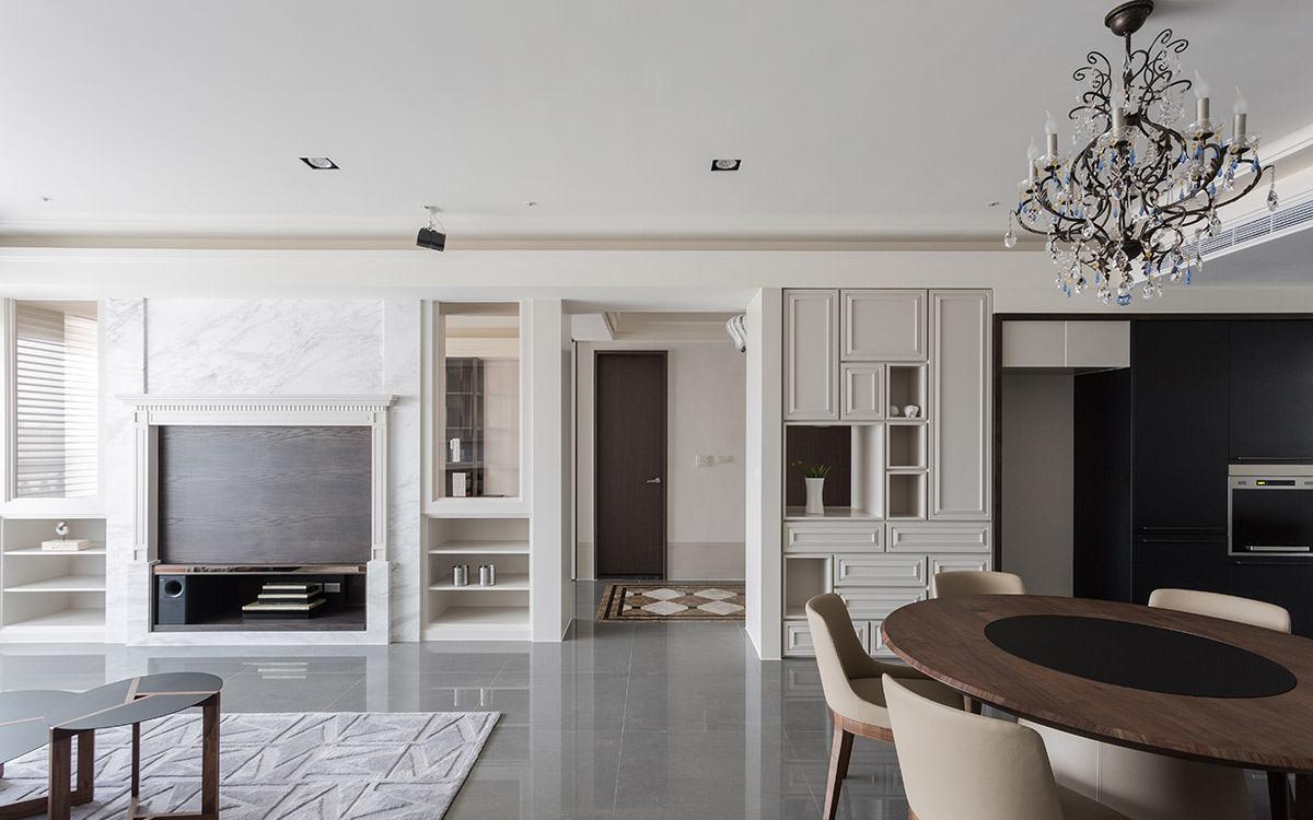 简约轻透美式居所 | 优雅大气，空间层次丰富-12