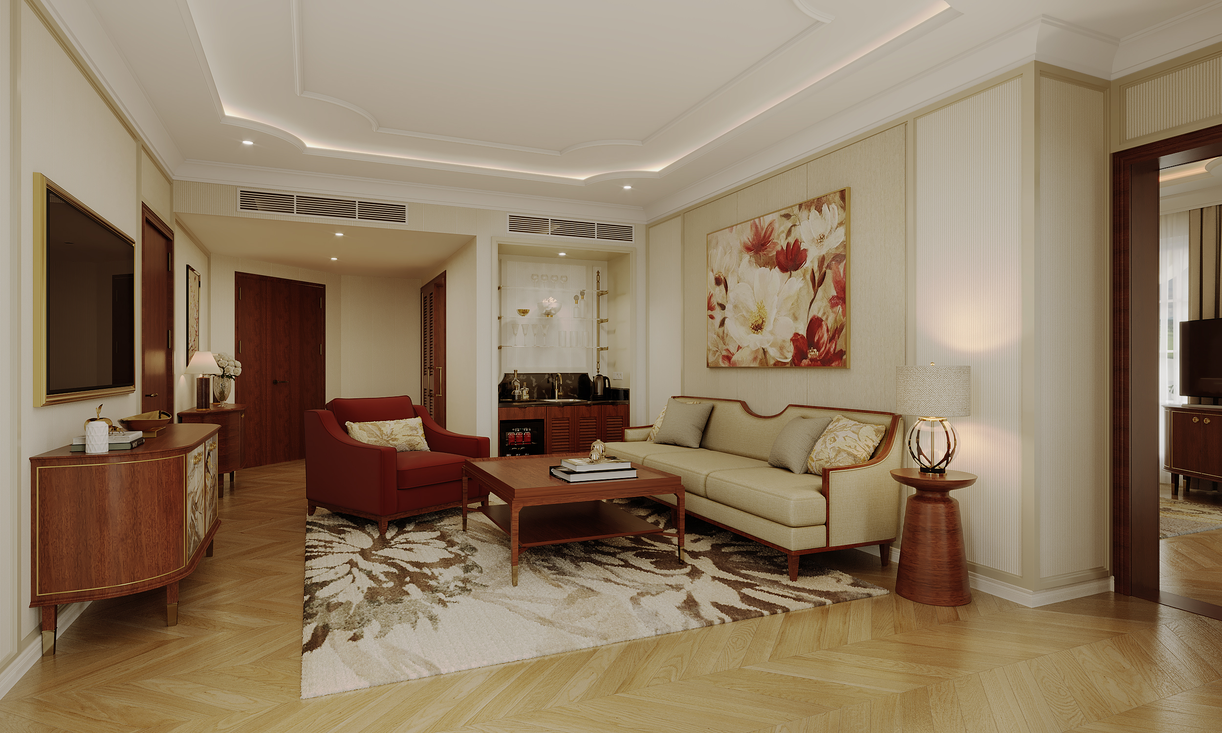 套房酒店客房-2