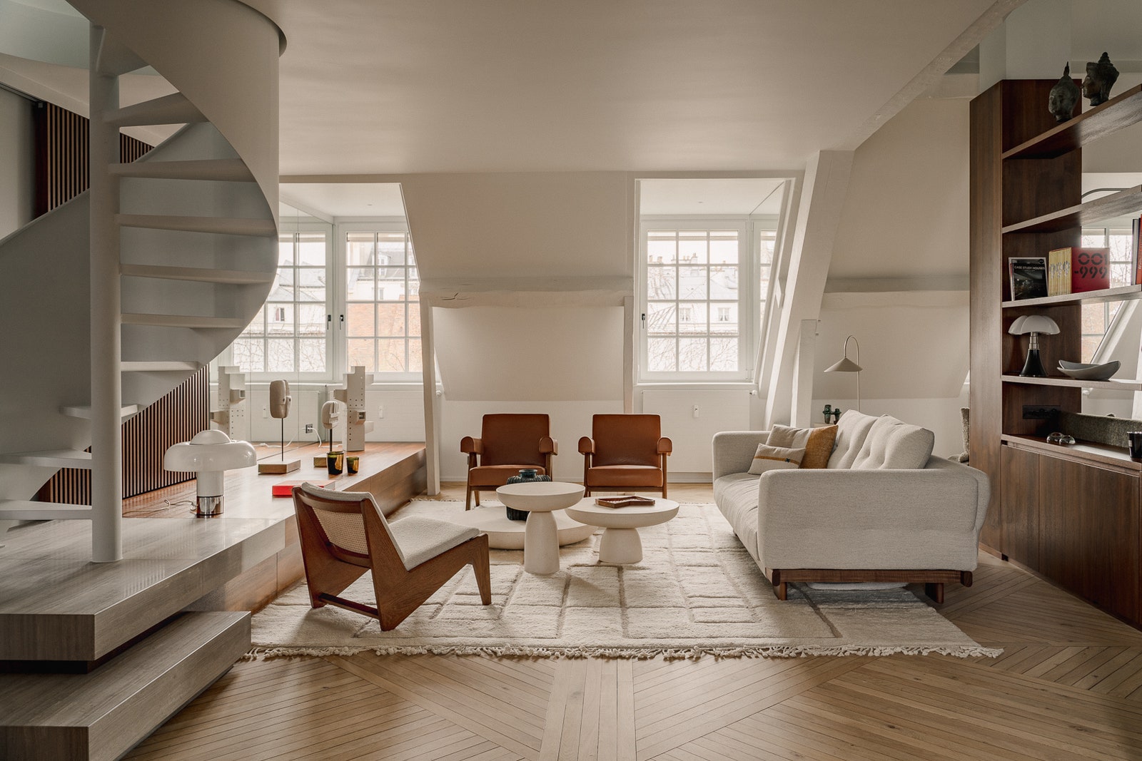 巴黎时尚 loft，打造明亮温馨的现代空间-10