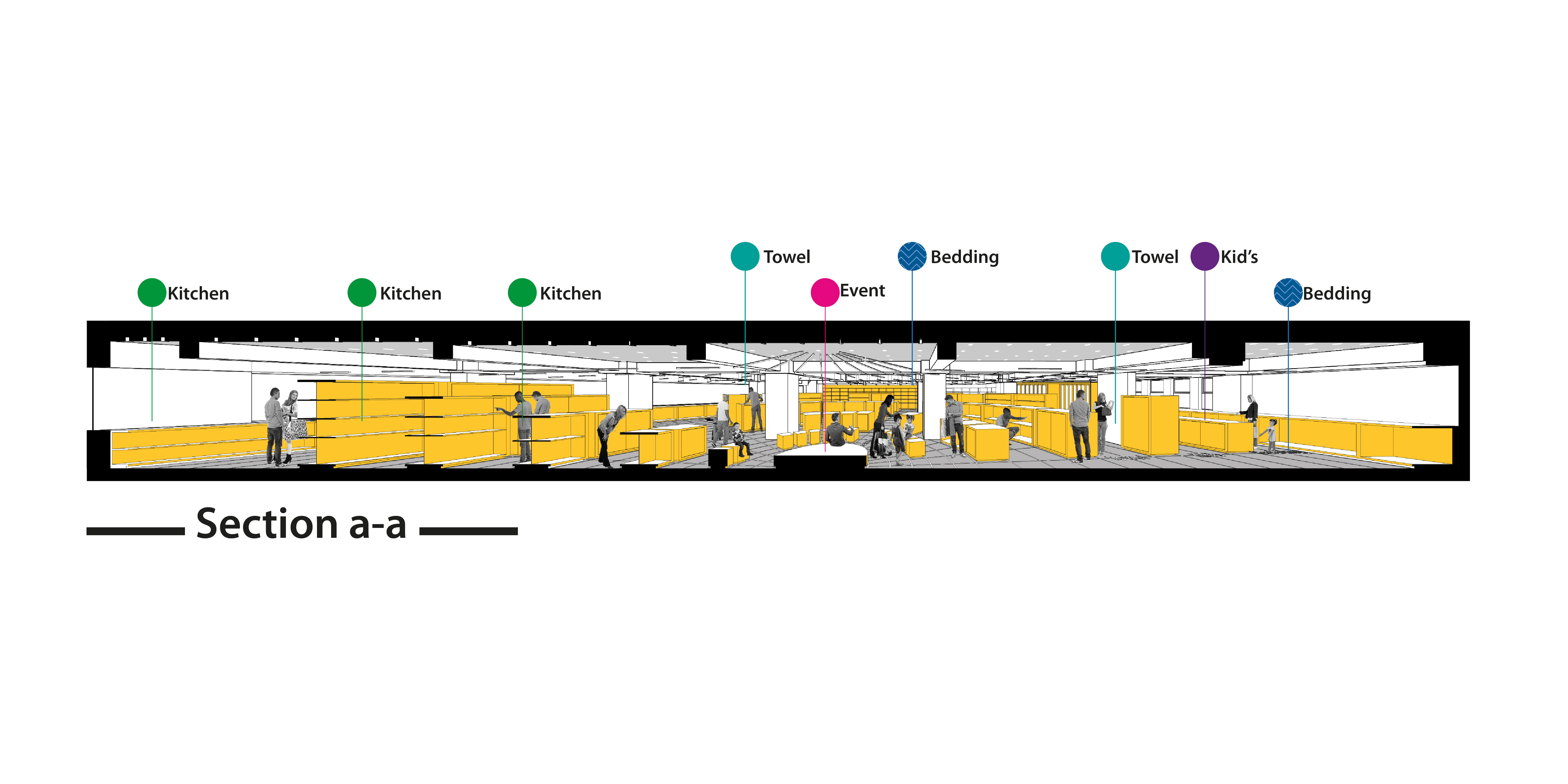 环形布局打造灵动模块化展示空间-23