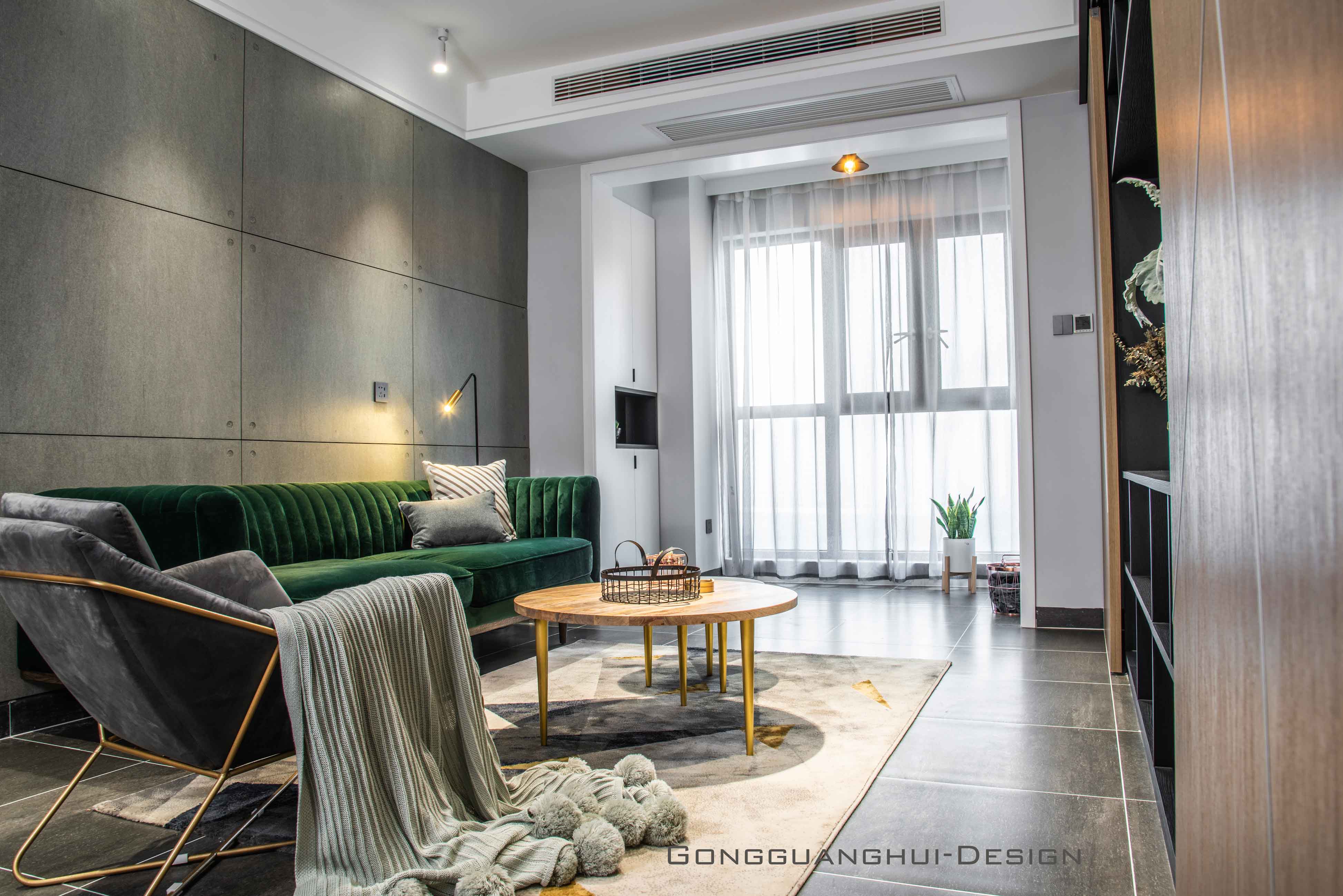 美迪装饰打造 88 平轻奢北欧风单身女性之家-21