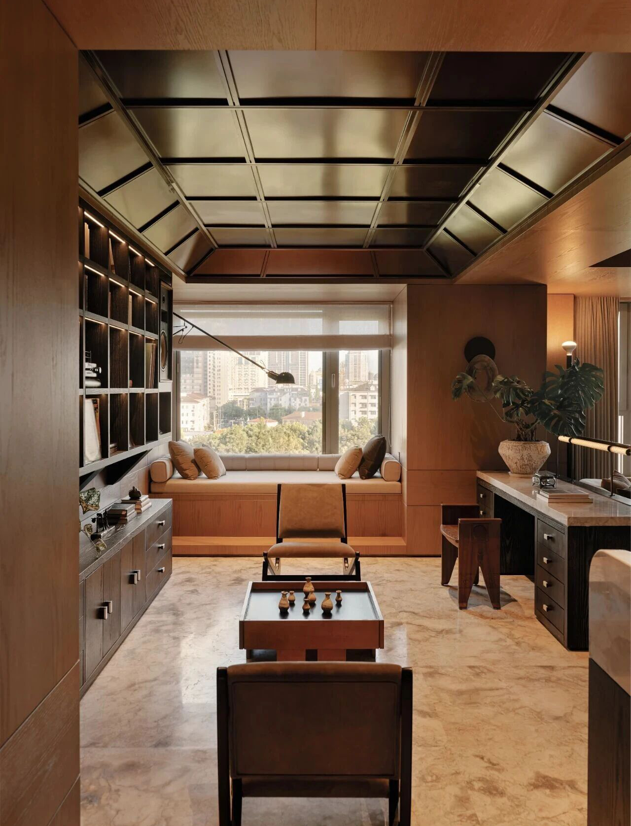 上海静安傲舍云境楼王样板间丨中国上海丨无间设计-37