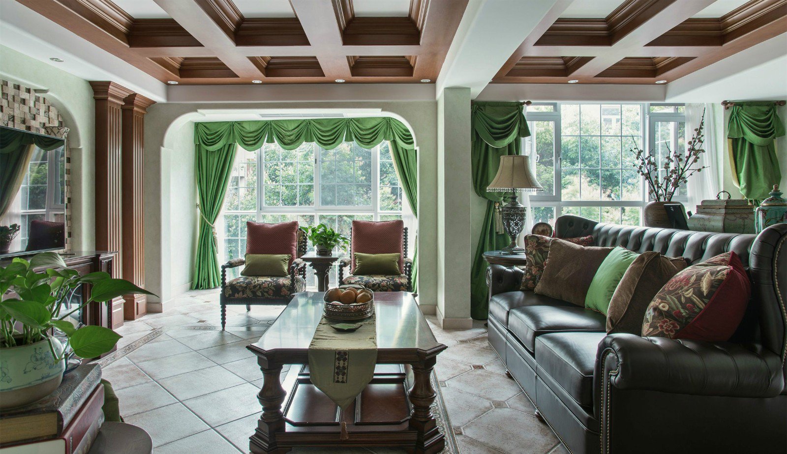 浪漫满屋·成都花园别墅设计  ACE谢辉室内定制设计-5