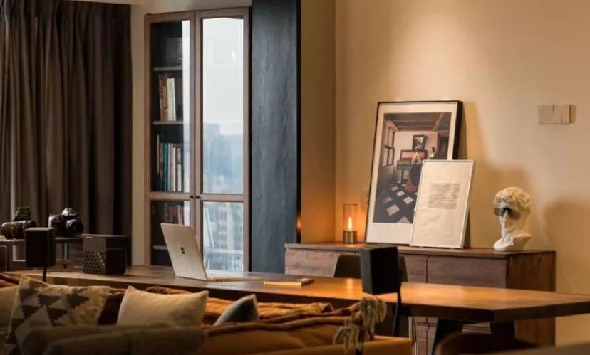 90 后空巢青年的自由无束家居设计-27